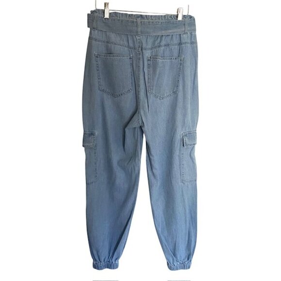 TGLA High Waisted Cargo Jogger Small - Picture 3 of 4